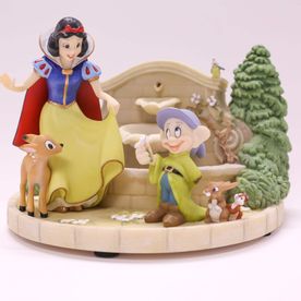 Disney figurines at Mikie's Ice Cream & Green Cow Giftshop